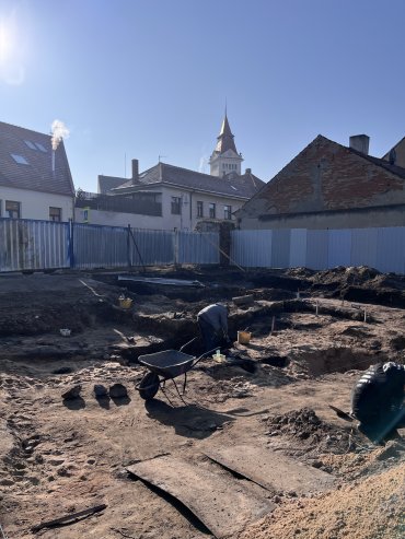 Probíhá archeologický výzkum
